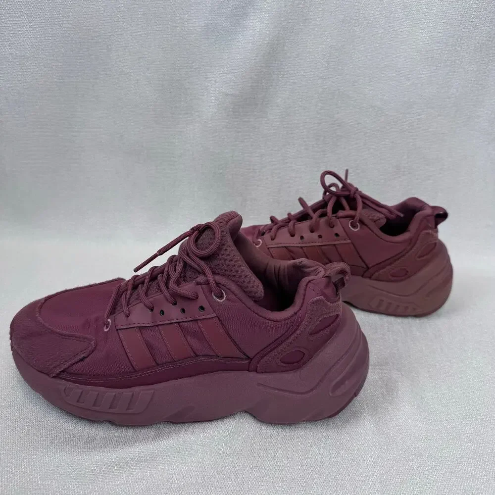 ZX22 Adidas Girls Mauve Boost Sneakers Low Top Chunky Size US 4